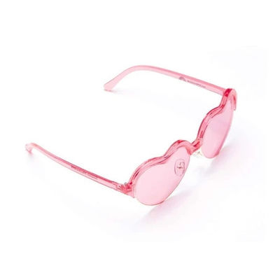 Γυναίκες γυαλιών ηλίου πολυτέλειας μεγάλα πλαίσιο INS γυαλιά ήλιων γυναικείου Sunglasses Heart Candy Color